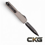 Microtech Ultratech Gen III ZBP D/E Black Standard Natural Clear 1122-1NC Cajun Knife And Gear Microtech Ultratech Gen III ZBP D/E Black Standard Natural Clear 1122-1NC Cajun Knife And Gear