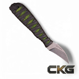 Auxiliary Manufacturing Tsume Stingray/Wrap evergreen AMTSE Cajun Knife And Gear