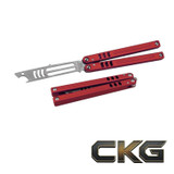 Squid Industries Mako Bottle Opener V5 CCMAKOV5RED Cajun Knife And Gear
