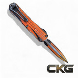 Heretic Knives Manticore E Double Edge CEL Shade Orange