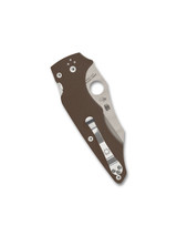 Spyderco YoJumbo Brown G-10 CPM 15V SPRINT