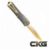 Heretic Knives Manitcore E Recurve 2-tone Gold H029F-16A-GOLD Cajun Knife And Gear