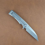 CHAVES KNIVES ULTRAMAR SANGRE STREET FLIPPER BELT SATIN M390 WHARNCLIFFE STONEWASHED HANDLES FRAME LOCK ST-SW-SWTI-BF-U