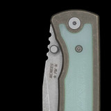 Mcnees Knives 3.5 Mac 2 Bronze- Jade G10 Inlay SIMS1T2224