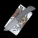 Mcnees Knives 3.5" Drop Point Frag Sw-A Bronze Satin Hardware SIMS1T0379