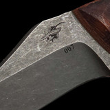 Auxiliary Manufacturing Captains Bowie Ironwood /Richlite AUX-CAPB-IRN-WD-RLITE