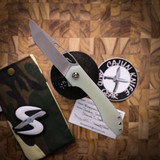 Simeon Custom Knives Unto Jade Scale SCK-UNTO-JADE-TH Simeon Custom Knives Unto Jade Scale SCK-UNTO-JADE-TH