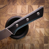 Microtech 6.125" Boning Knife Stonewash Standard Black G-10 3100-10BK