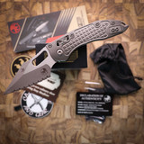 Microtech Stitch Ram-Lok Full Serrated Marfione Select Apocalyptic Frag Titanuim 169RL-12APFRMS1