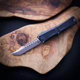 MICROTECH COMBAT TROODON GEN III HELLHOUND STONEWASH STANDARD BLACK 1219-10S