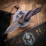 Heretic Knives Tenshi Dew Hara Prototype Purple Titanum Carbon Fiber H036-2A-P-U Heretic Knives Tenshi Dew Hara Prototype Purple Titanum Carbon Fiber H036-2A-P-U