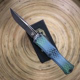 MICROTECH KNIVES HERA II MINI S/E STANDARD BLUE X-51 SIGNATURE SERIES 1705M-1BLX51S