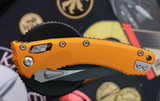 MICROTECH KNIVES AMPHIBIAN RAM-LOK S/E BLACK STANDARD ALUMINIUM TANGERINE ORANGE 137RL-1FLOT