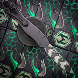 Heretic Knives HYDRA V4 Single Edge DLC Commando Finish Tactical Chassis H407-15A-COMM