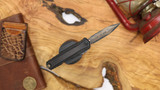 MICROTECH CYPHER II MARFIONE SELECT DOUBLE EDGE DE BAKER FORGE COPPERMAI DAMASCUS