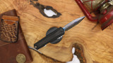 MICROTECH CYPHER II DE MARFIONE SELECT BAKER FORGE BLUED COPPERMAI DAMASCUS