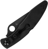 Spyderco Police Model™ Black Stainless Black Blade 01 C07BKP