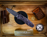 Benchmade Mini-Barrage Gold Class Purple Haze Assisted Opening 585BK-251-U