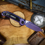 Microtech LUDT Gen III Tanto Standard Purple Aurora Signature Series 1136-1PUAUS-Z4