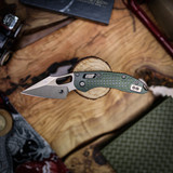 Stitch RAM-LOK Marfione Select Bronzed Stonewash Finish Antique Green Anodized Frag Pattern Titanium  Bronze Titanium Accent Bronzed Double Vapor Blast Stainless