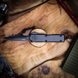 Microtech Scarab Ii Gen III Executive Double Edge Black Full Serrate