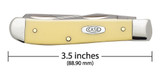 Case Yellow Synthetic Smooth Mini Trapper