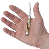 CASE GENUINE STAG SMALL PEN