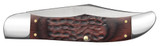 Case Rosewood Standard Jig Folding Hunter  W/Sheath