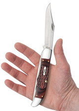 Case Rosewood Standard Jig Folding Hunter  W/Sheath