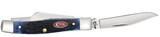Case Navy Blue Bone Rogers Jig Medium Stockman