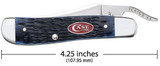 Case Navy Blue Bone Rogers Jig RussLock
