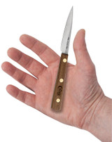 CASE HOUSEHOLD CUTLERY 3" SPEAR POINT PARING KNIFE (SOLID WALNUT)