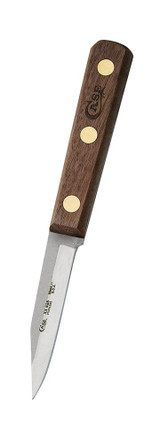 Case Household Cutlery 3" Clip Point Paring Knife (Solid Walnut) 07320