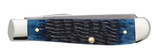 CASE ROGERS JIG NAVY BLUE BONE MINI TRAPPER