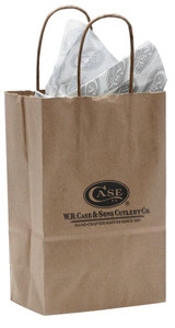 CASE SMALL GIFT BAG & TISSUE (25 COUNT PACKAGE)