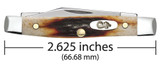 CASE RED STAG SMALL PEN
