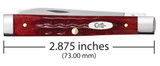 CASE CORN COB JIG POCKET WORN® OLD RED BONE BABY DOC