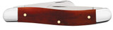 CASE EMBELLISHED SMOOTH CHESTNUT BONE MEDIUM STOCKMAN IN GIFT TIN