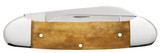 CASE JOHN WAYNE EMBELLISHED SMOOTH ANTIQUE BONE CANOE