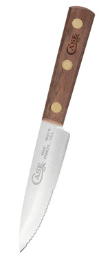 CASE HOUSEHOLD CUTLERY 8" STEAK KNIFE SET (SOLID WALNUT)