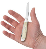 CASE SMOOTH NATURAL BONE MINI TRAPPER