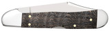 CASE SMOOTH BLACK CURLY OAK WOOD MINI COPPERLOCK®