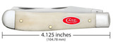 Case Smooth Natural Bone Trapper