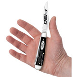 CASE FORD EMBELLISHED SMOOTH BLACK SYNTHETIC TRAPPER