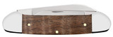 CASE U.S. ARMY EMBELLISHED SMOOTH NATURAL CURLY OAK CANOE