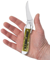 CASE U.S. ARMY EMBELLISHED SMOOTH OLIVE GREEN BONE RUSSLOCK®