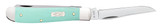 CASE SMOOTH SEAFOAM GREEN G-10 MINI TRAPPER