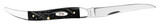 CASE JIGGED ROUGH BLACK® SYNTHETIC MEDIUM TEXAS TOOTHPICK