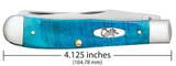 CASE SAWCUT JIG CARIBBEAN BLUE BONE TRAPPER