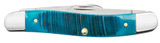 CASE SAWCUT JIG CARIBBEAN BLUE BONE MEDIUM STOCKMAN